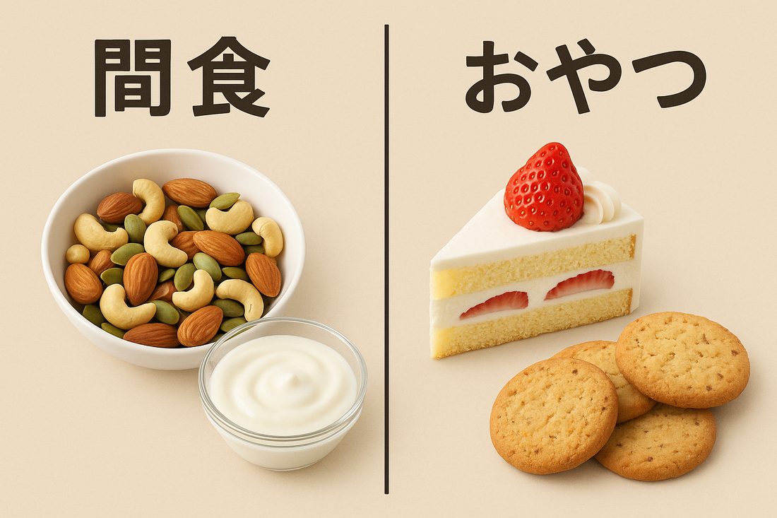 間食とおやつ何が違う