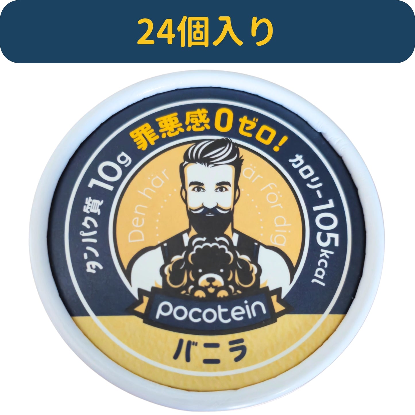 プロテインアイス 24個入り スーパーバリュー パック「1個あたり225円!」