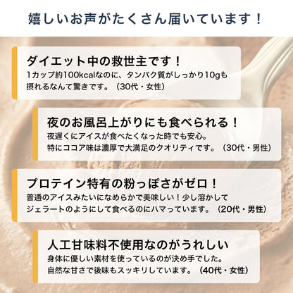 高たんぱくアイス ６個入り「とりあえず食べてみたい」お試しセット